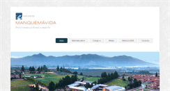 Desktop Screenshot of manquemavida.cl